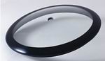 Tempered Glass Round Lid with Silicone Ring